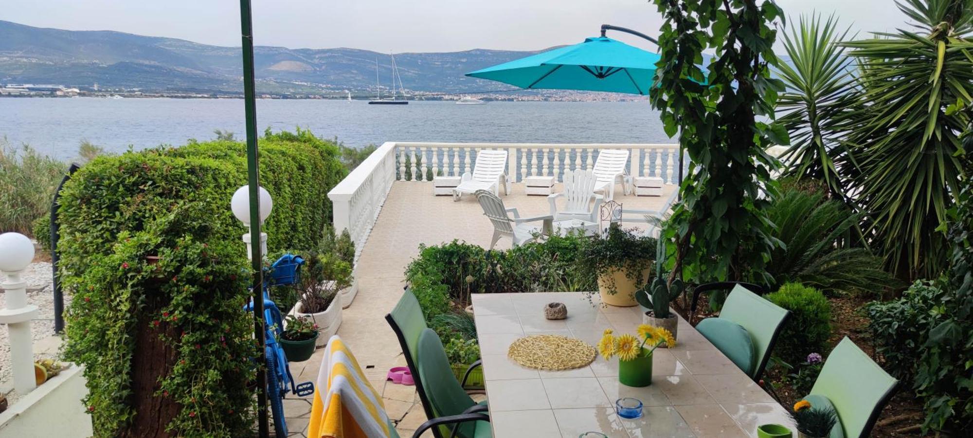 טרוגיר Villa Fjaba - By The Sea - With The Big Terraces & Great Sea View מראה חיצוני תמונה
